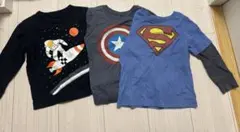 GAP OLD NAVY 2T ロンT ３枚セット