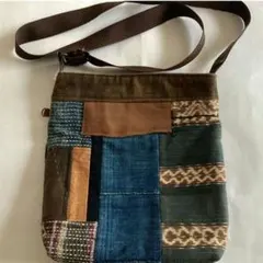 82番】和柄 刺し子とパッチワークのリュック ボディバッグ - メルカリ