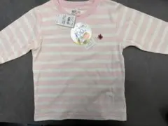 ラスト1点　大人気　POLO Baby パジャマ腹巻き付きピンク