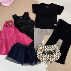 ベビー 女の子 7点セット まとめ売り 春夏秋