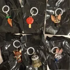 ズートピア めじるしアクセサリー　コンプリートセット　全6種