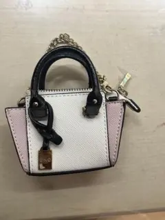 ミニチャーム バッグ アンドシュエット ミニバッグチャーム ピンク