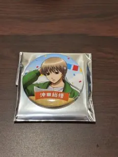 銀魂 3年z組 銀八先生 まねきねこ コラボ 缶バッジA 沖田総悟
