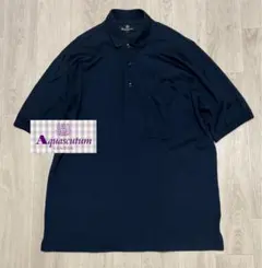 Aquascutum LONDON イタリア ポロシャツ 鹿の子 通風涼感のサムネイル