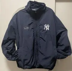 Perushu × MLB スタンドネックナイロンブルゾン