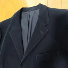 ネイビー テーラードジャケット 3つボタン