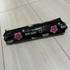 MARY QUANT 筆箱 ペンケース ブラック デイジー