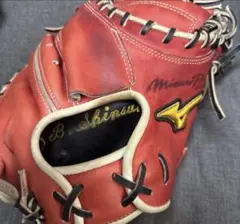 ミズノプロ 軟式グローブ レッド