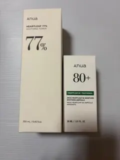 Anua Heartleaf 77% Toner & 80% Ampoule