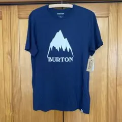 BURTON オーガニックコットン Tシャツ ネイビー L 未使用品のサムネイル