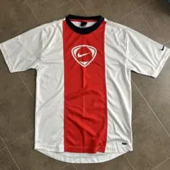 Nike DRI-FIT ホワイト/レッド Tシャツ M