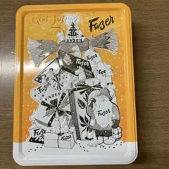 限定デザイン ファッツェル　ムーミン　FAZER クリスマス フィンランド　缶