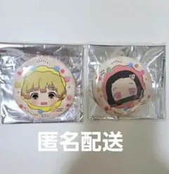 缶バッジコレクション　鬼滅の刃　ふかふかスクイーズパン編