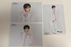 M!LK 山中柔太朗 生写真 63杯目 白衣装①