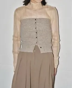 TODAYFUL ビスチェ　オートミール