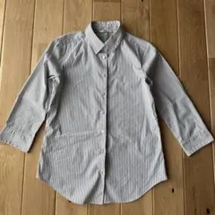 UNIQLO ストライプシャツ 七分袖　Mサイズ