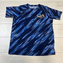 Under Armour スポーツTシャツ 青/ネイビー