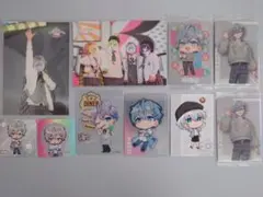 カラフルピーチ　ヒロくん ブロマイド、カード、シール 10枚セット