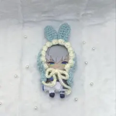 【価格改定！】にじぱぺっと 10cm ぬい服 着せ替え うさ耳 ポンチョ