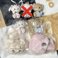 mikko ムース ラテ ガチャ フィギュア マスコット ミラー まとめ売り