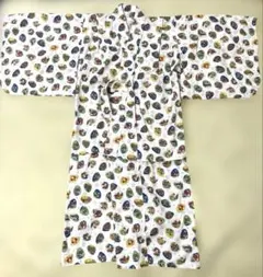 キッズ 浴衣 蛤　貝　桜　120㎝のサムネイル