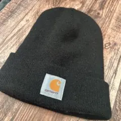 Carhartt ニット帽 ビーニー ブラックのサムネイル