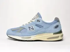 定価4千円引き新品【ニューバランス】27cm・U991BV2・スカイブルー
