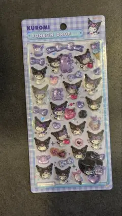 タイムセール！！クロミちゃんボンボンドロップシール