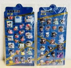名探偵コナン　ぷっくりシール　2点