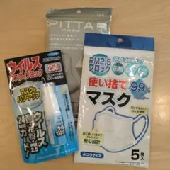 アレルシャット　PITTA MASK 使い捨てマスク 5枚入りのサムネイル