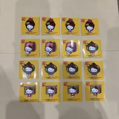 【限定品】クロネコヤマト×ハローキティ ステッカー 4枚セット