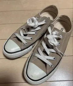 CONVERSE ALLSTAR コンバース 22.5cm レディース ベージュ
