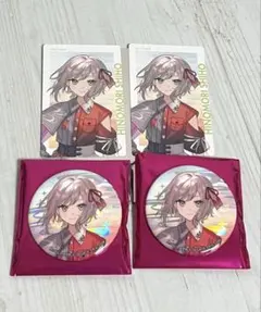 プロセカ　☆日野森志歩　セカライ4th ホログラム缶バッジ　エピカ