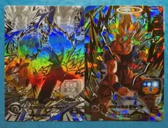 ヒーローズ UGM9-SEC2 LC ベジット MM5-020 孫悟空 セット