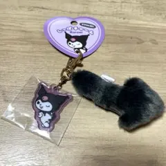 サンリオ　しっぽチャーム　クロミちゃん　アクリル付き