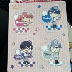 カラフルピーチ　マグネットコレクションガム　ダイナーからぴち　4人集合