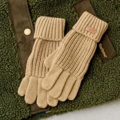 Barbour ニット手袋