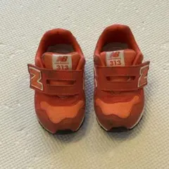 new balance 313 ベビーシューズ オレンジ