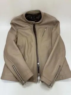 MICHEL KLEIN HOMME レザーライダースジャケット 46のサムネイル