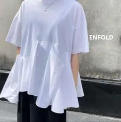 ENFOLD 半袖 Tシャツ ホワイトのサムネイル