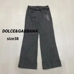タグ付き イタリア製 DOLCE&GABBANA ウール混 フレアパンツのサムネイル
