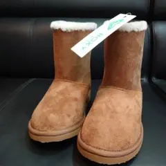 気まぐれ値下げ！　Roxy ブラウン ムートンブーツ