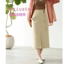 新品 タグ付き M ティティベイト ワンショルダー スカート ロングスカート