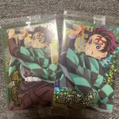 鬼滅の刃 ウエハース 10 竈門炭治郎 カード ノーマル スーパーレア セット
