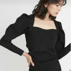 スナイデル コルセットニットプルオーバー