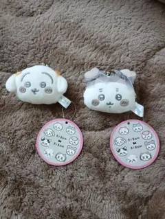 ちいかわ　がま口ミニ財布　 ぬいぐるみ・マスコット 2個セット