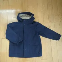 UNIQLO ネイビー フード付きアウター 120cm