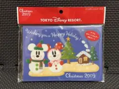 ディズニーリゾート クリスマス2009 ダブルポケットホルダー