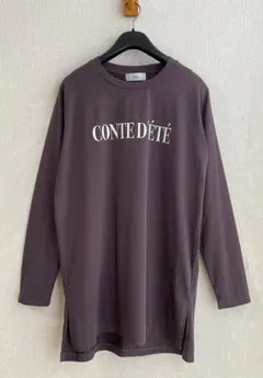 エルーラ　Elura　長袖ロゴTシャツ♪ロンT　カットソー