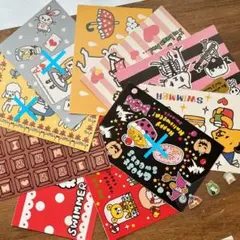 c0172 シール 便せん 封筒 キラキラ キティちゃん スヌーピー ミッフィー